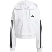 Adidas Moletom Com Capuz Essentials 3 Stripes French Terry