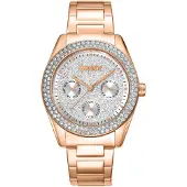 DKNY Relógio Feminino Chambers Multi Glitz 36 Mm