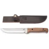 BeaverCraft TLK1, X50CrMoV15 Stonewashed, Walnut, faca fixa