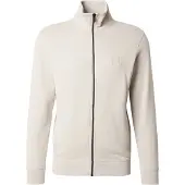 BOSS para homem. 50511709 Moletom Zestart com zíper bege (M), Casual, Algodão