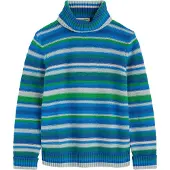 Seasalt Cornwall Pullover 'Braque' azul / cinzento claro / verde / branco