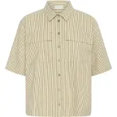 Kaffe Blusa 'KAnaya' ecru / bege escuro