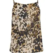 Kaffe Top 'KAThora' ecru / castanho / preto