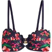Ted Baker Top de biquíni navy / verde / roxo / vermelho
