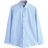 Next Camisa clássica azul claro / branco