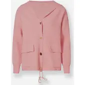 HEINE Casaco de malha cor-de-rosa