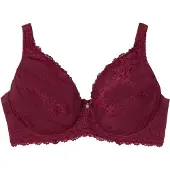 Sheego Soutien redutor vermelho vinho