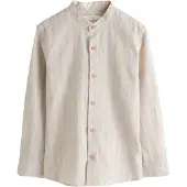Next Camisa bege / laranja claro