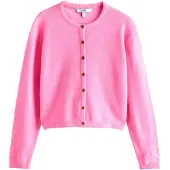 Next Casaco de malha rosa