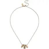 Coach Colar creme / ouro / preto