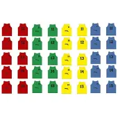 Softee Colete De Treino Numbered 11-15 5 Unidades