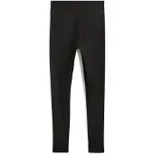 Puma Calças de desporto 'Ess' preto / branco