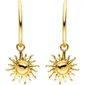 Purelei Brincos 'Sun' ouro