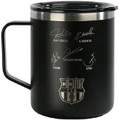 Runbott Garrafa Térmica Fc Barcelona Male Signatures 400 Ml