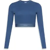 Calvin Klein Top De Manga Comprida 000qs7217e