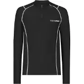 Plein sport Camisa funcionais 'Scratch' preto / branco