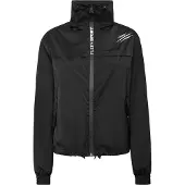 Plein sport Casaco funcionais 'Scratch' preto / branco