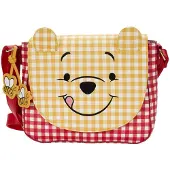 Loungefly Bolsa De Ombro Winnie The Pooh Gingham