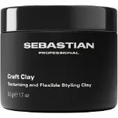 Sebastian Craft Clay Arcilla Mate Texturizador y Definidor Del Cabello 50g