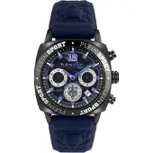 Plein sport Relógios analógicos 'Wildcat Chrono' navy / preto / prata