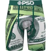 PSD Boxers 'Green Bens' esmeralda / verde claro / verde escuro / branco