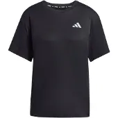 Adidas Camisa funcionais 'Ess' preto / branco