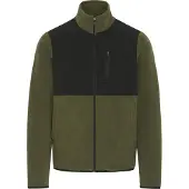 Blend Casaco em moletão 'BHMario' verde escuro