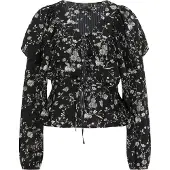 Faina Blusa preto / branco