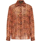 Faina Blusa laranja / preto
