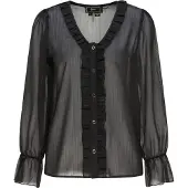 Faina Blusa preto / prata