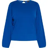 Faina Camisa azul real