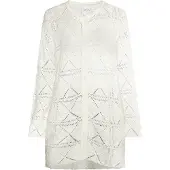 IZIA Casaco de malha 'Lomasi' branco lã