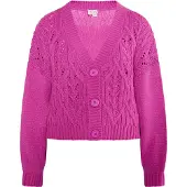 IZIA Casaco de malha 'Eyota' rosa