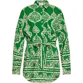 Usha Blusa bege / verde