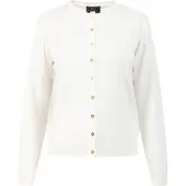 Faina Casaco de malha branco