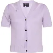 Faina Casaco de malha lavanda
