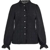 Faina Blusa preto