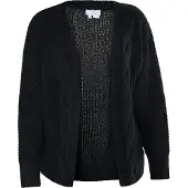 Usha Casaco de malha 'Vanne' preto