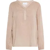 Usha WHITE LABEL Blusa bege mosqueado