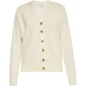 Usha Casaco de malha creme