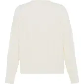 Faina Casaco de malha branco lã