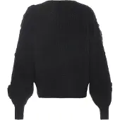 Faina Casaco de malha preto