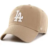 47 Boné 'MLB Los Angeles' cáqui / branco