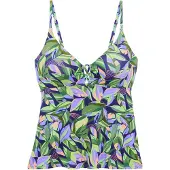 s.Oliver Top de tankini navy / azul pombo / menta / verde claro