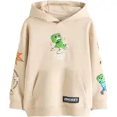 Next Sweatshirt 'Minecraft' pedra / lima / laranja / branco