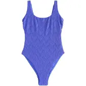 Next Fato de banho azul real