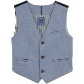 We fashion Colete navy / azul claro