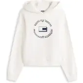 Tommy Hilfiger Moletom Com Capuz Bxy Ess Logo 1