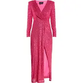 Faina Vestido de festa rosa