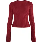 Faina Pullover 'Dedica' vermelho vinho
